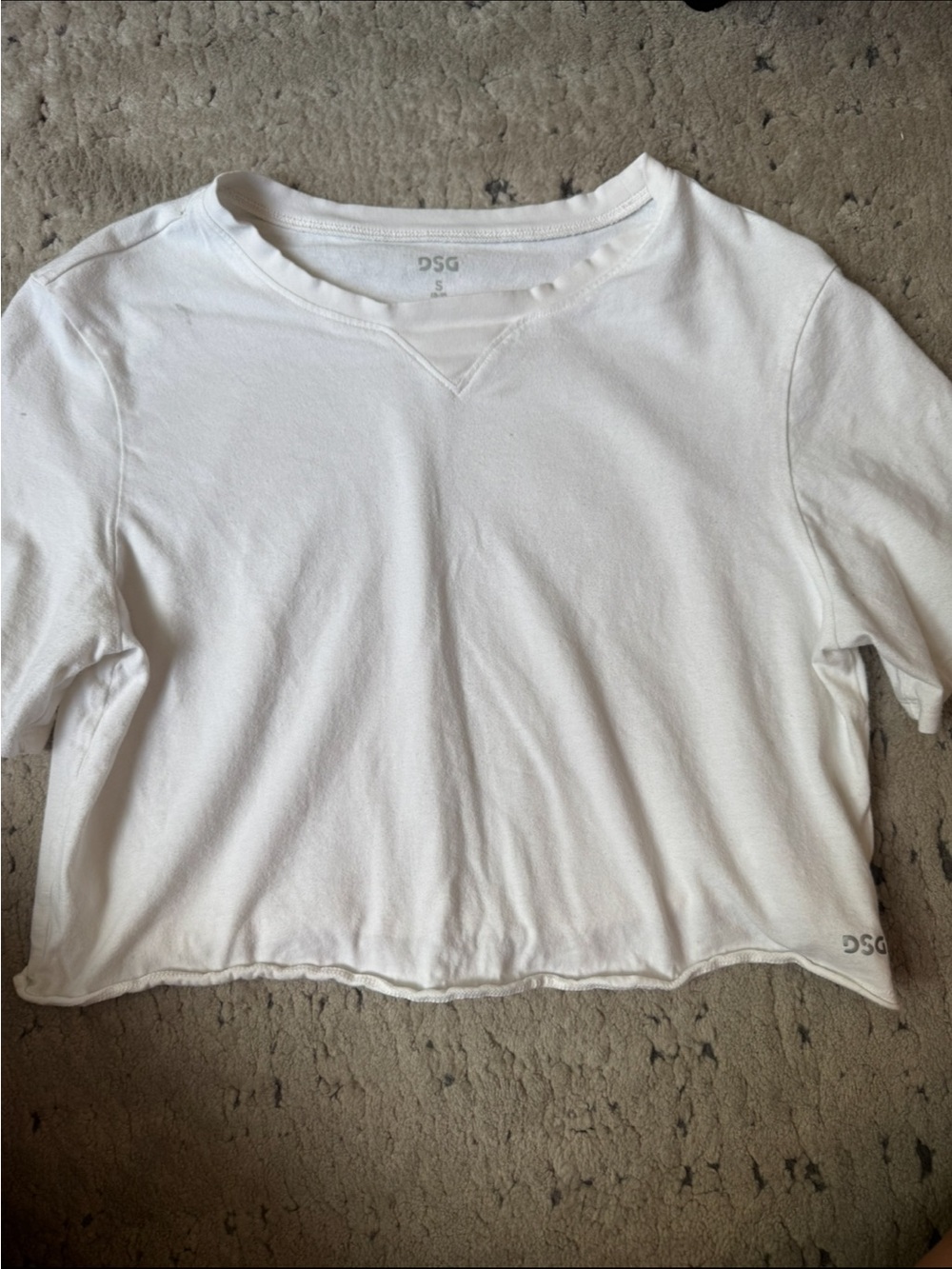 Kids DSG White Crewneck T-shirt